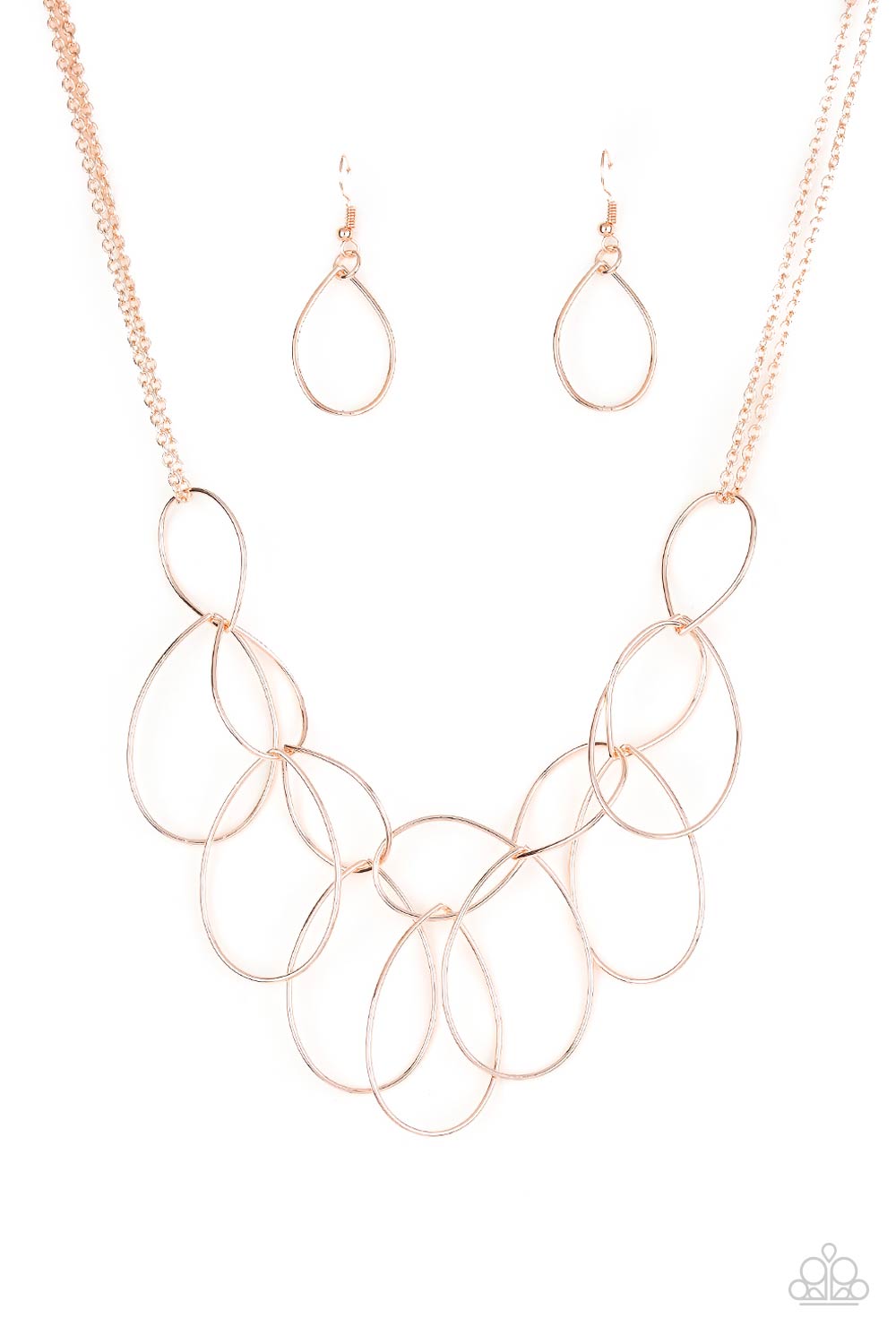 Top-TEAR Fashion - Rose Gold Necklace