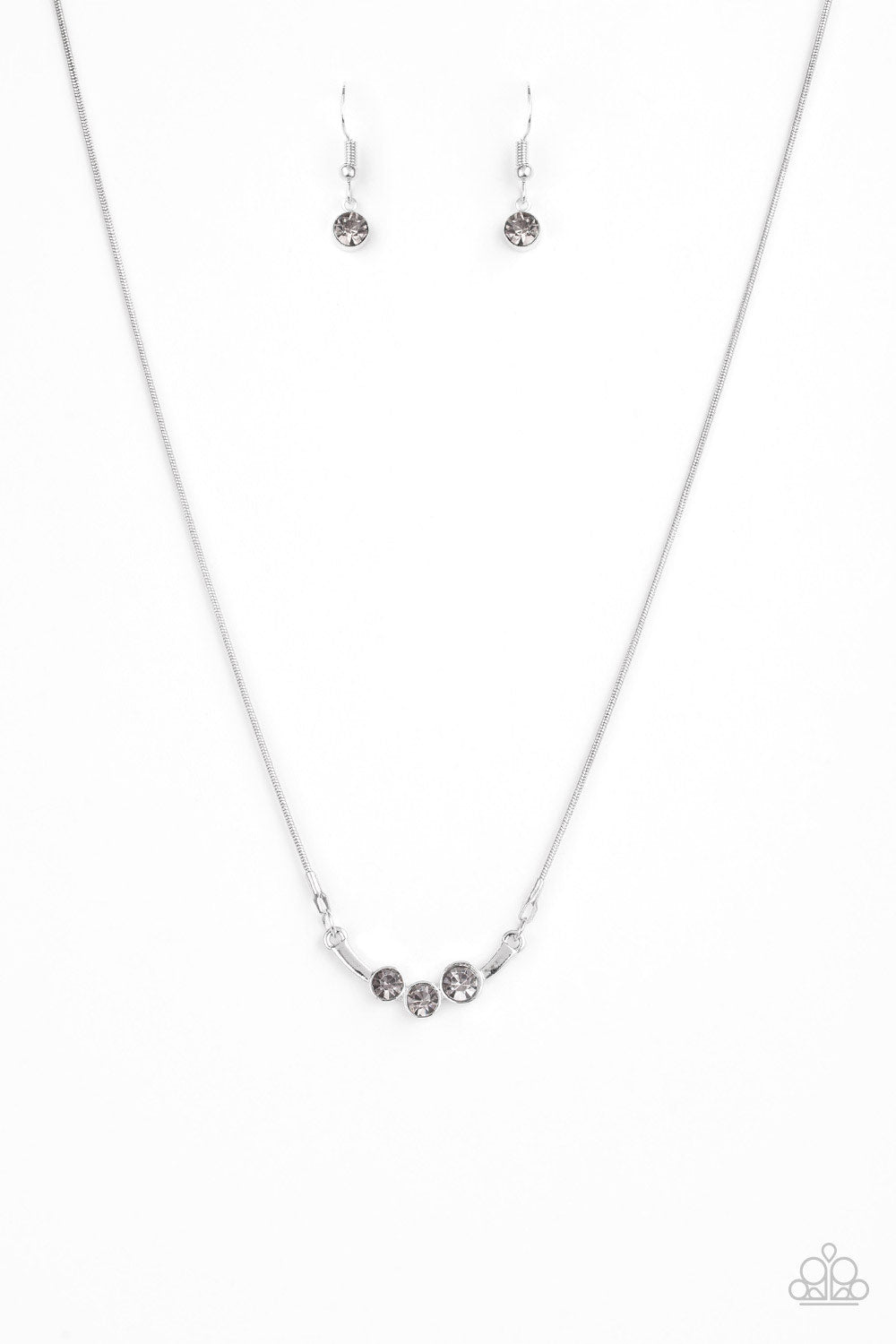 Sparkling Stargazer - Silver Necklace