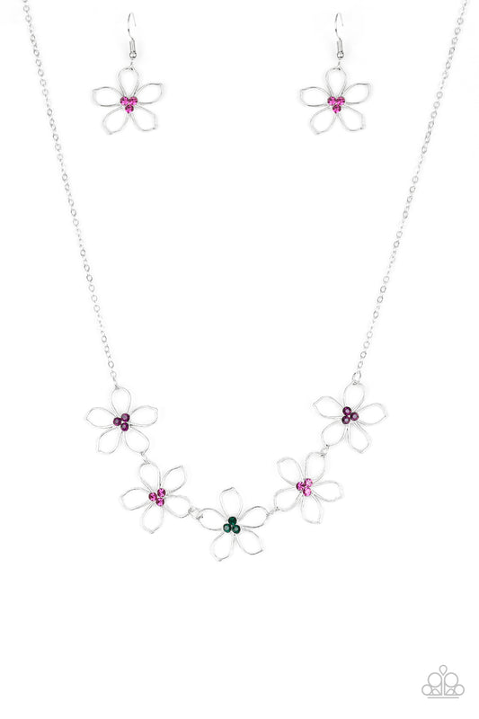 Hoppin Hibiscus - Multi Necklace