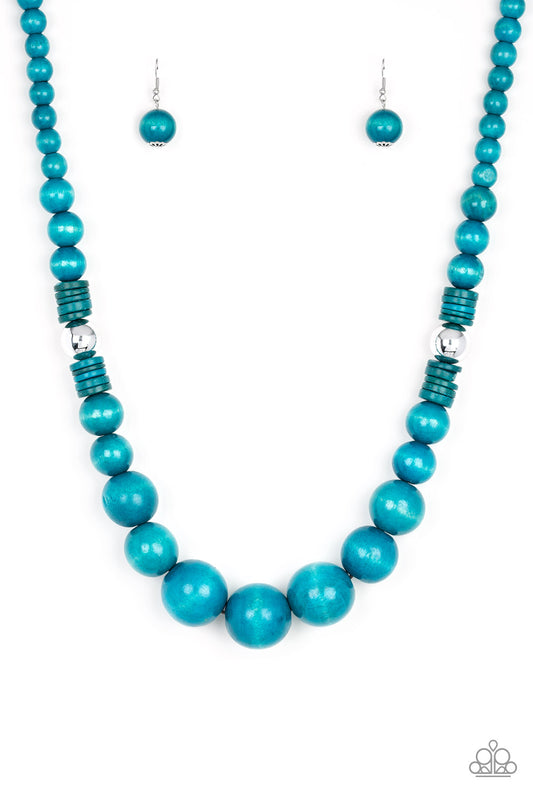 Panama Panorama - Blue Necklace