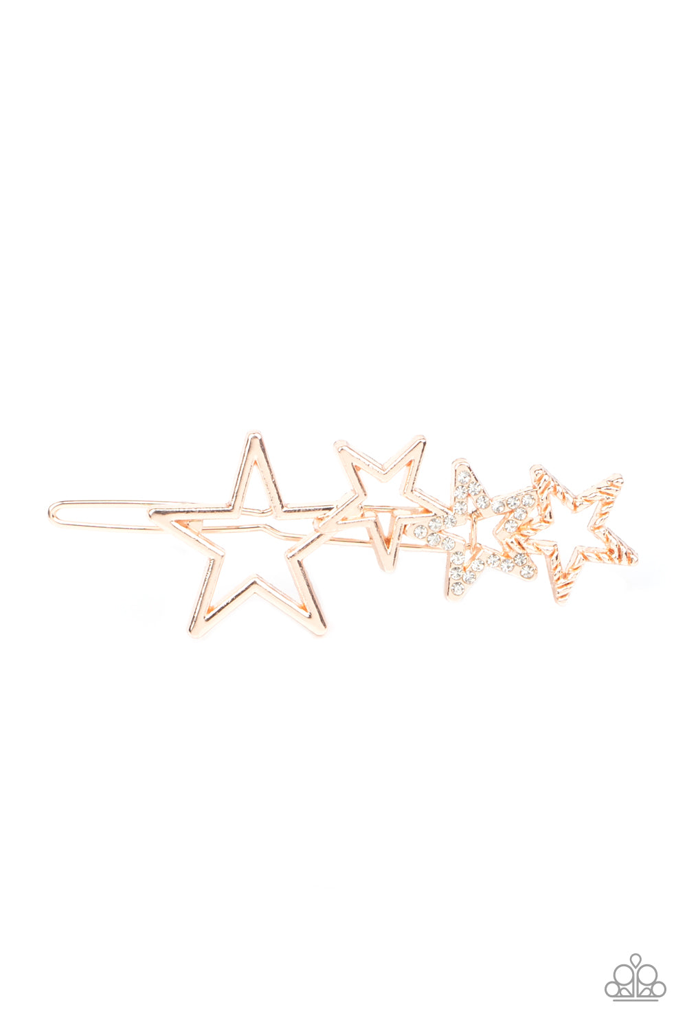 From STAR To Finish - Gold Hair Clip