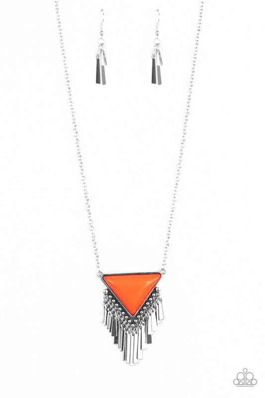 Badlands Bonanza - Orange Necklace