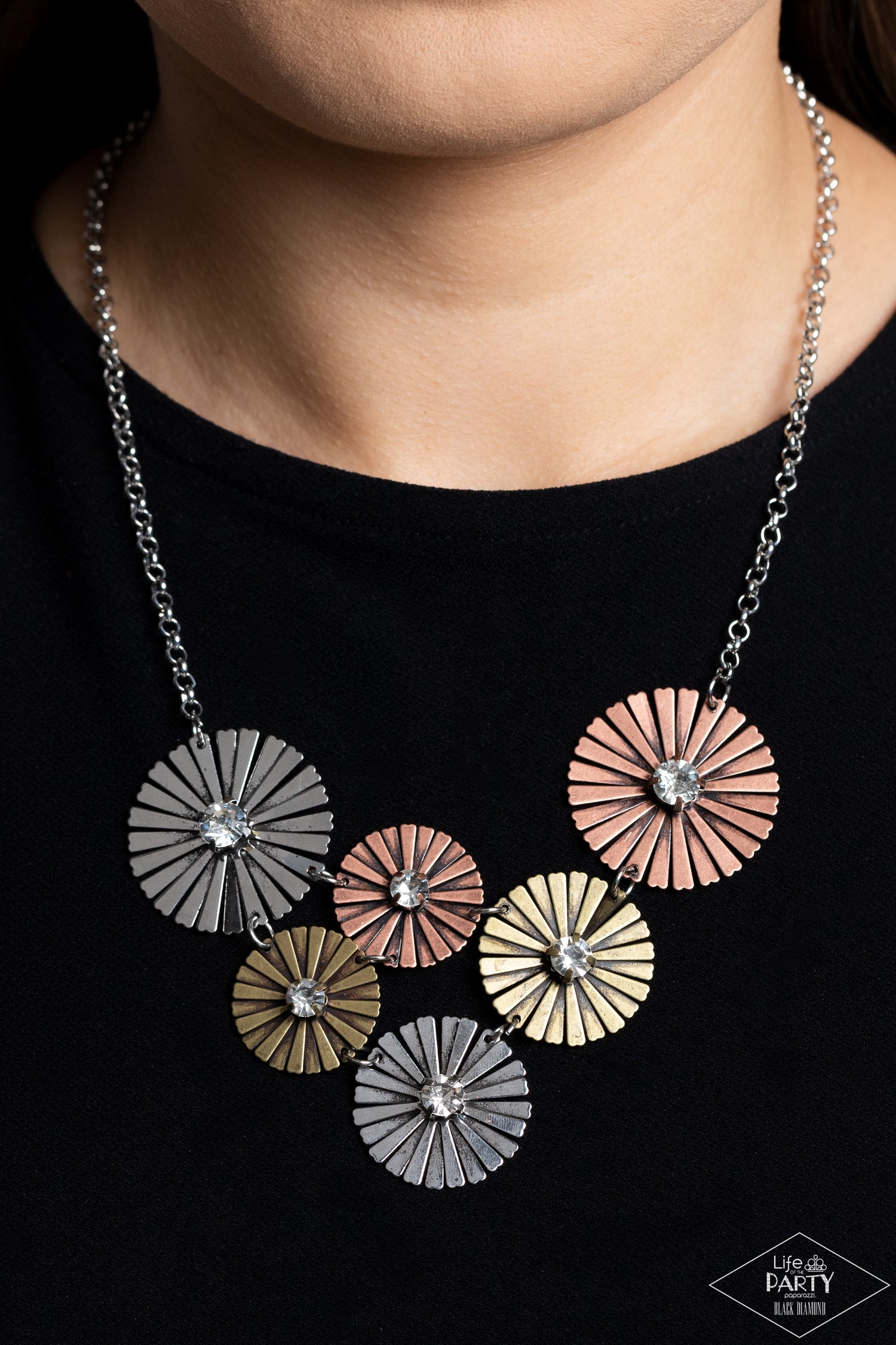 Flauntable Fanfare - Multi Necklace