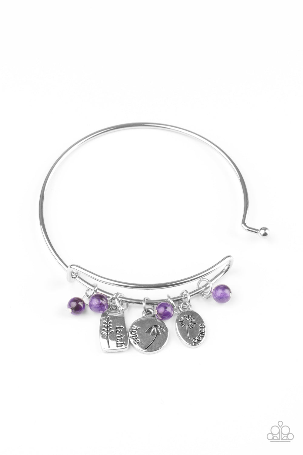 GROWING Strong - Purple Bracelet