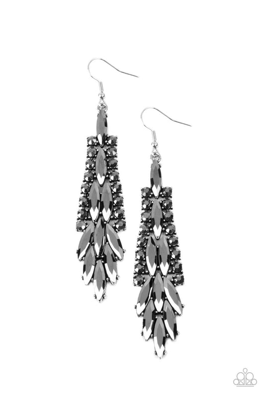 Crown Heiress - Silver Earrings