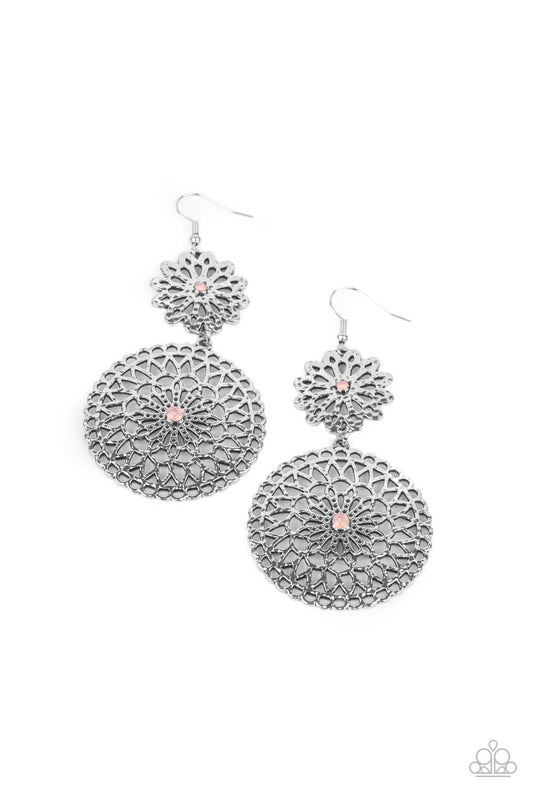 Garden Mantra - Pink Earrings