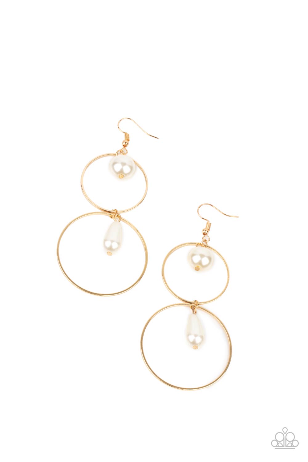 Cultured in Couture - Gold Earrings