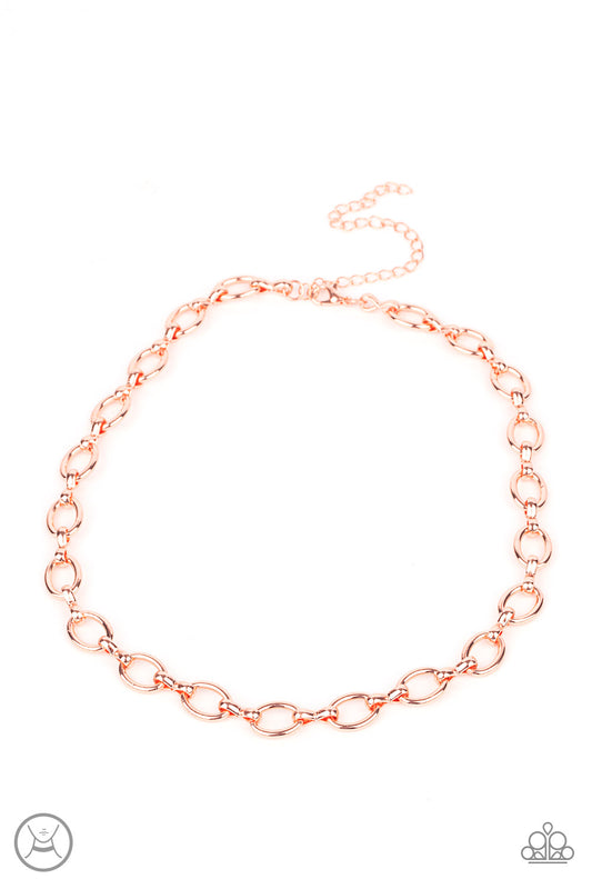 Craveable Couture - Copper Choker Necklace