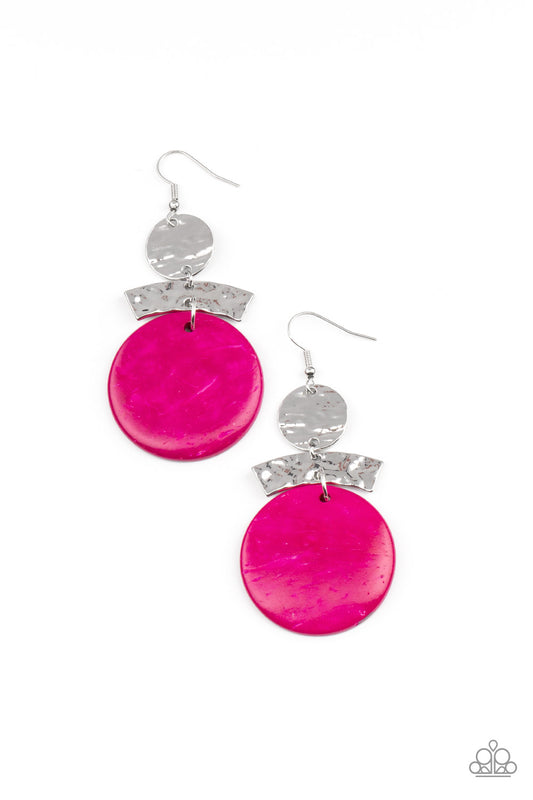 Diva Of My Domain - Pink Earrings