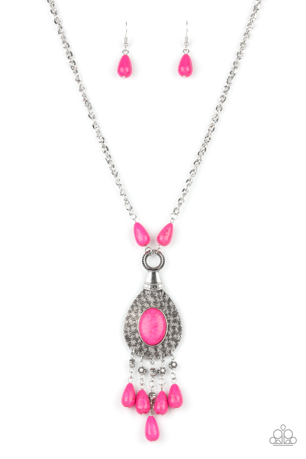 Cowgirl Couture - Pink Necklace