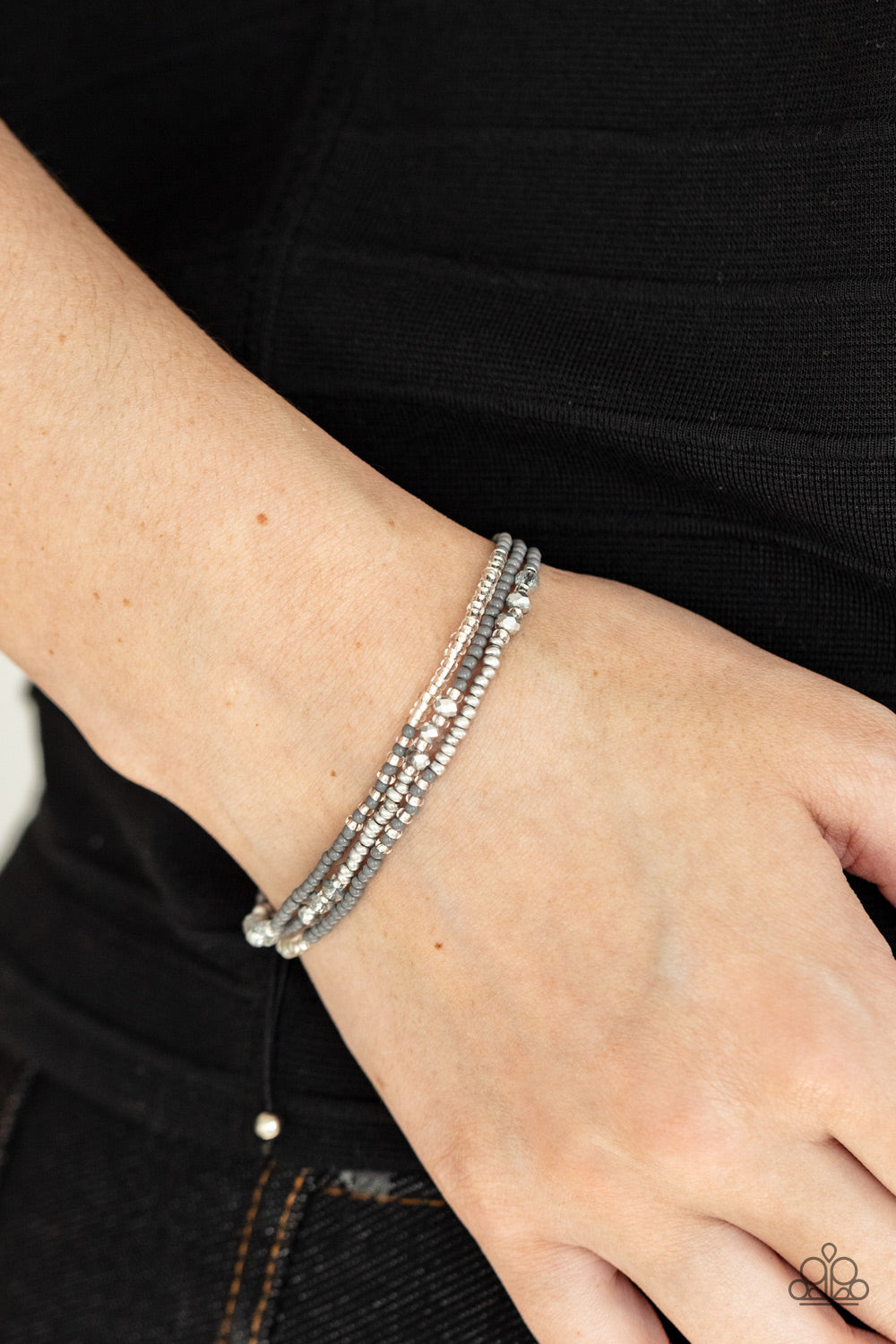 BEAD Me Up, Scotty! - Silver Bracelet