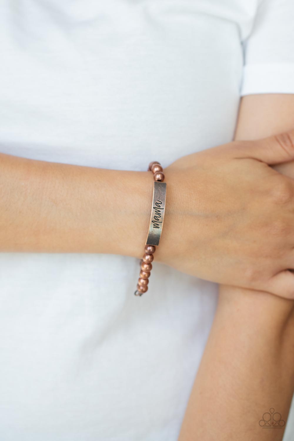 Mom Squad - Copper Bracelet