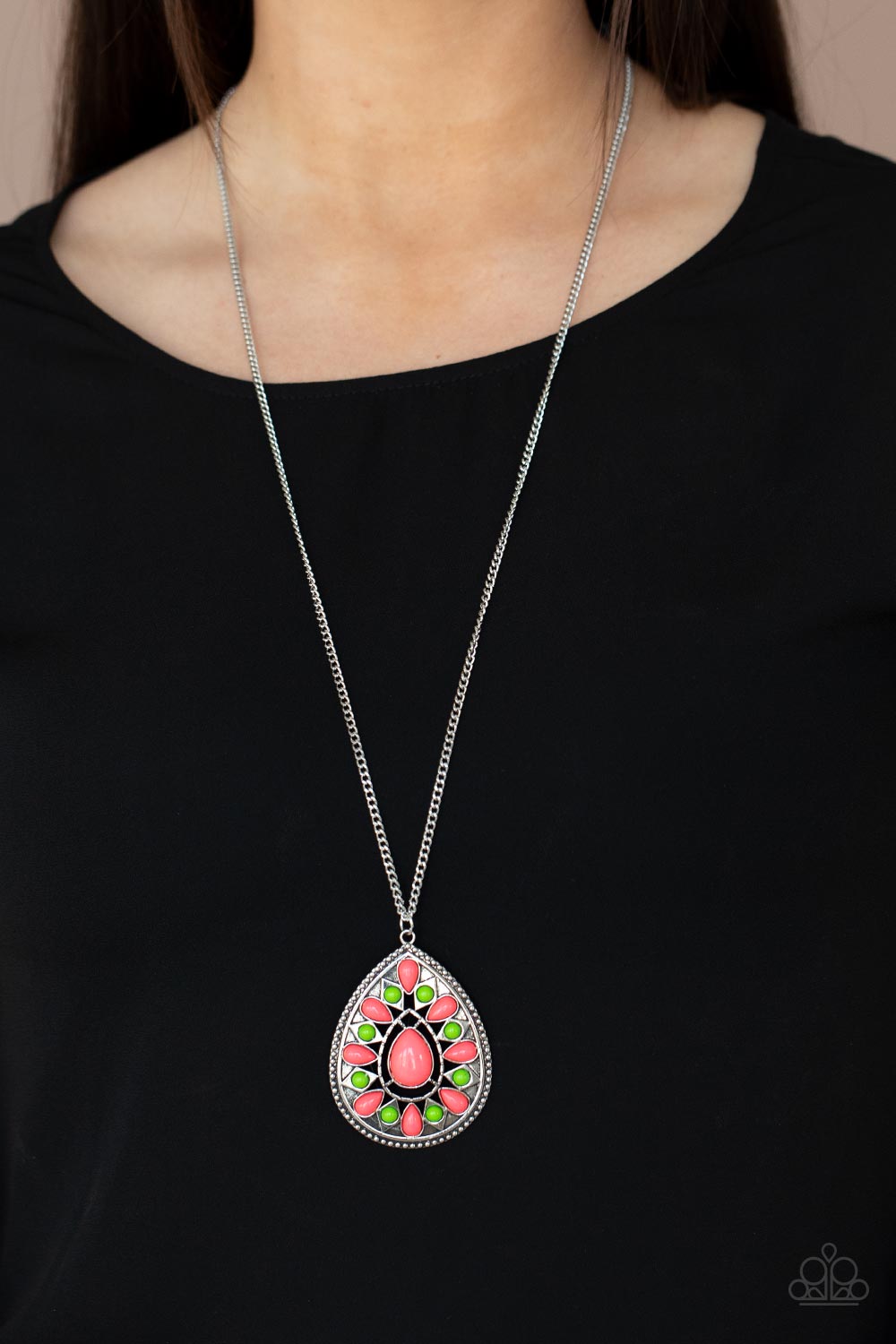 Retro Prairies - Multi Necklace