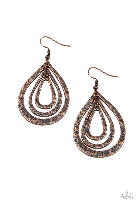 Plains Pathfinder - Copper Earrings