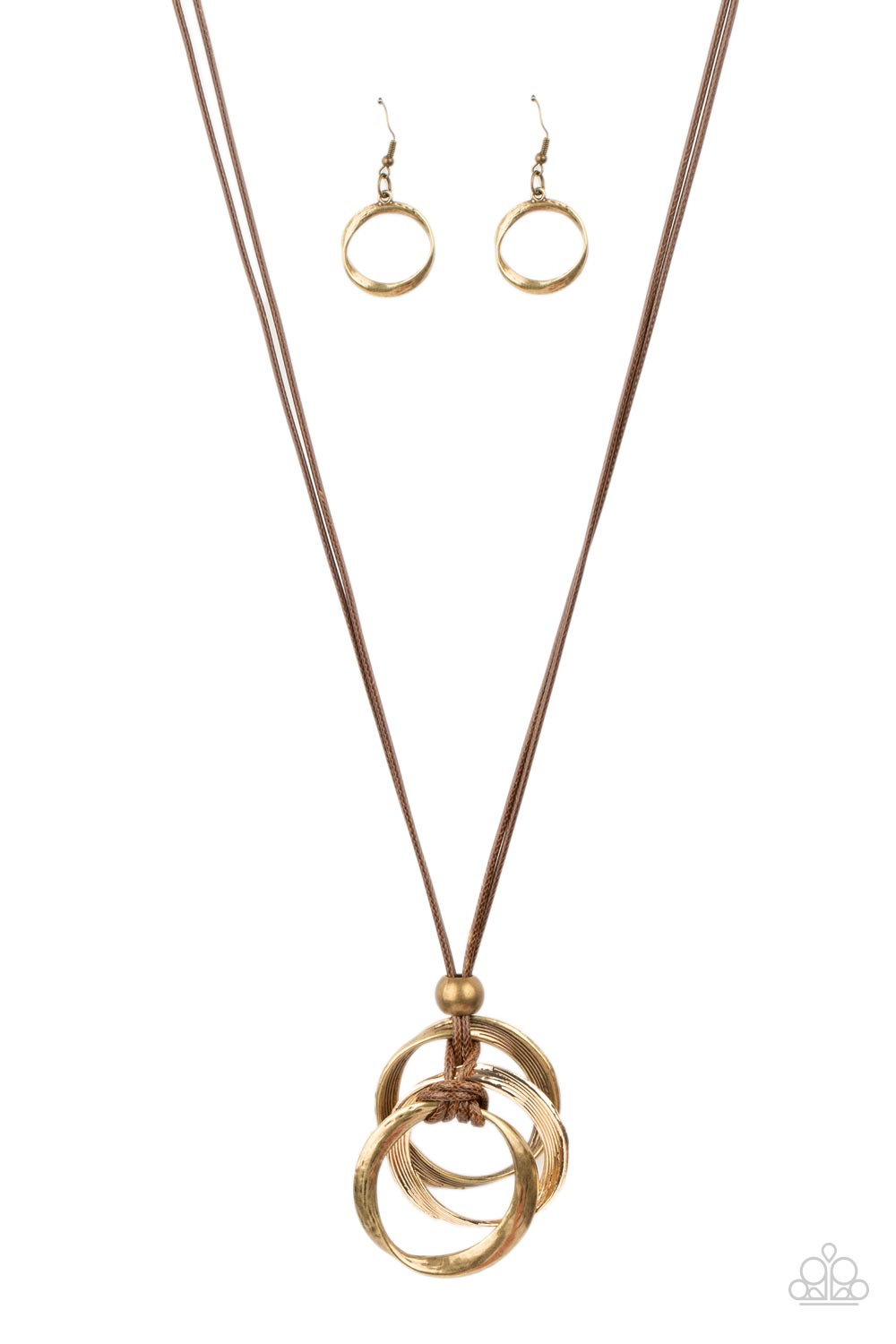 Harmonious Hardware - Brass Necklace