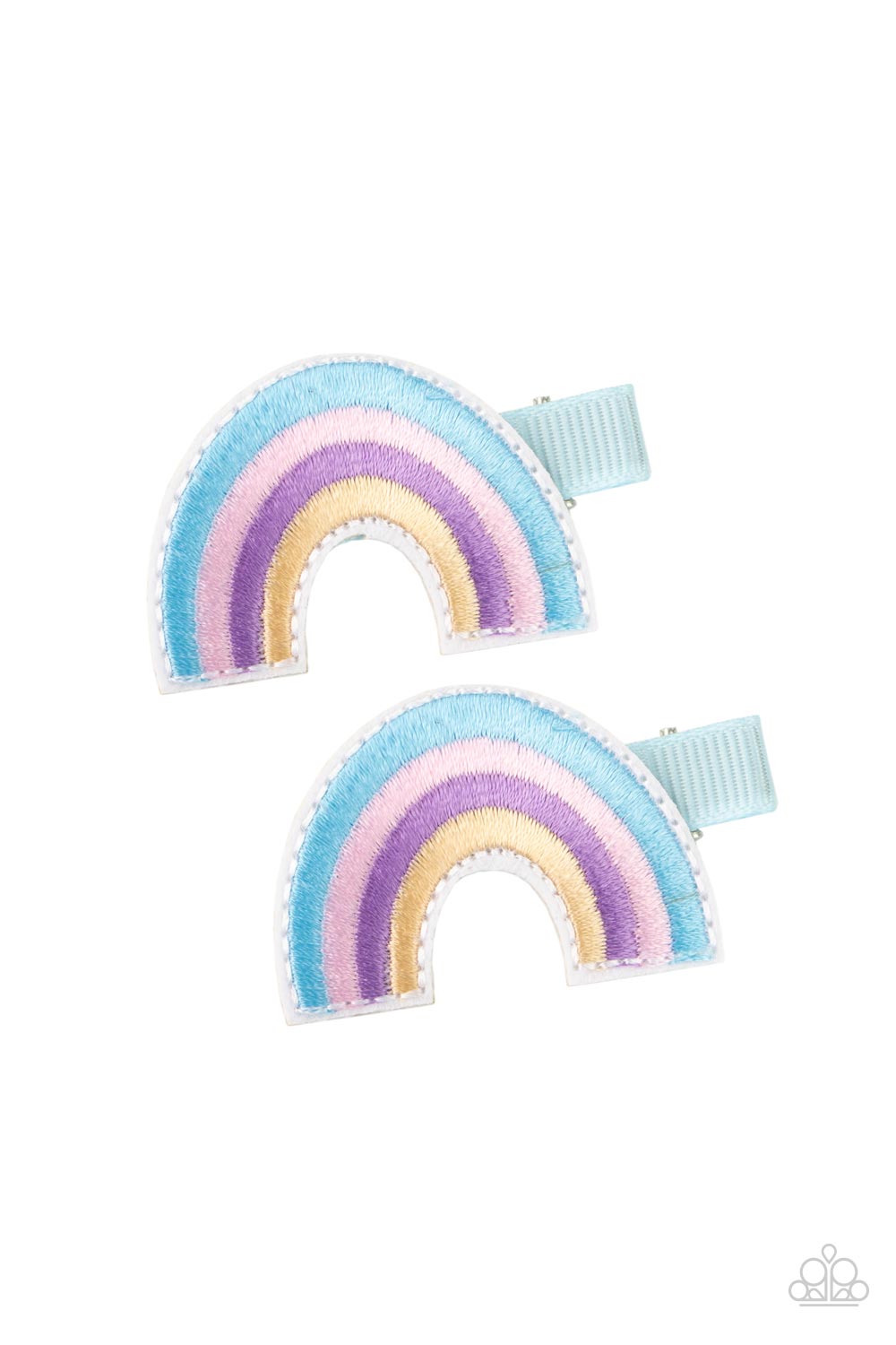 Follow Your Rainbow - Blue Hair Clip