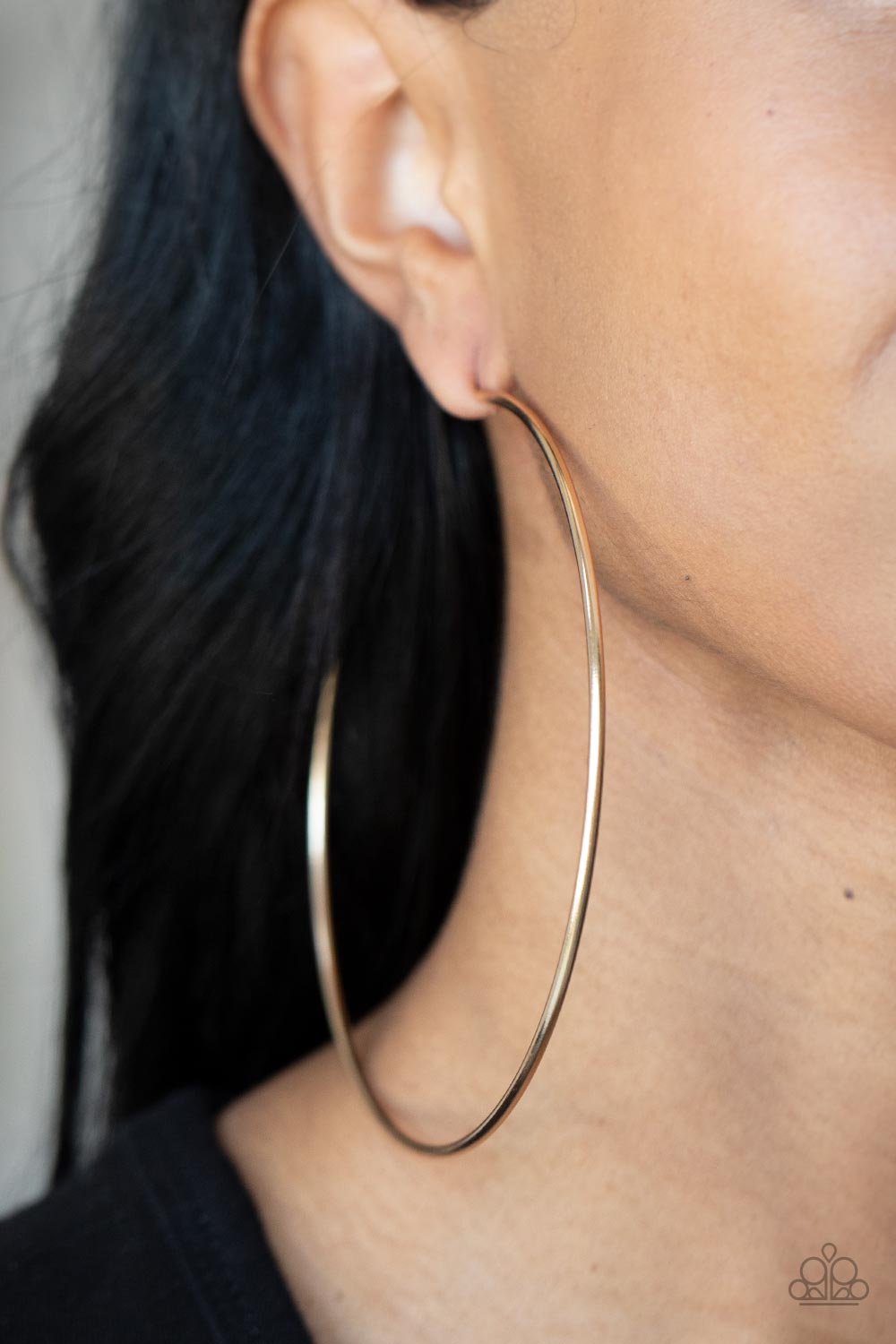 Colossal Couture - Gold Hoop Earrings