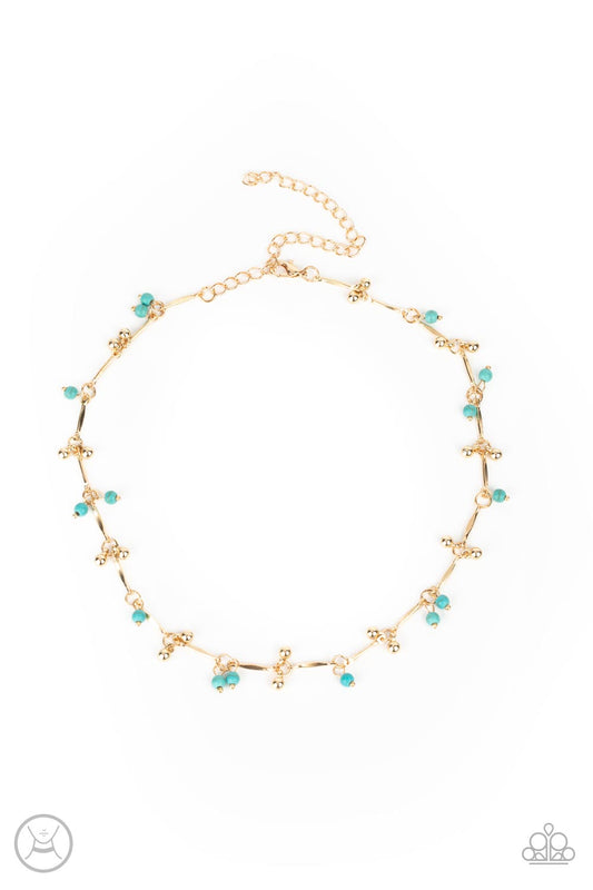 Sahara Social - Gold Choker Necklace