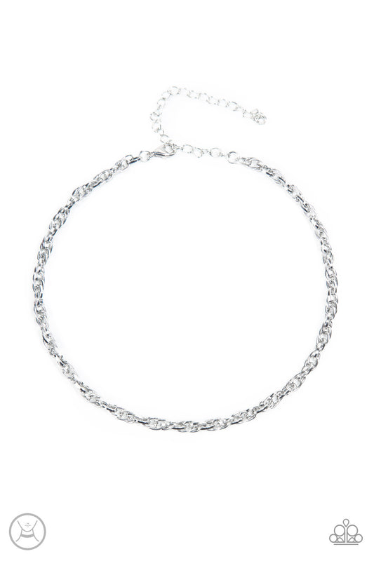 Urban Underdog - Silver Choker Necklace