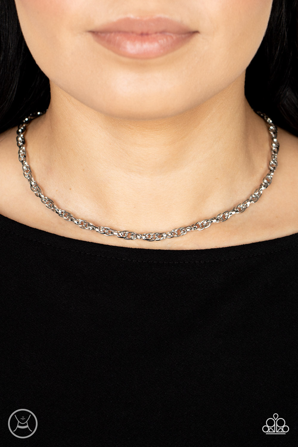 Urban Underdog - Silver Choker Necklace