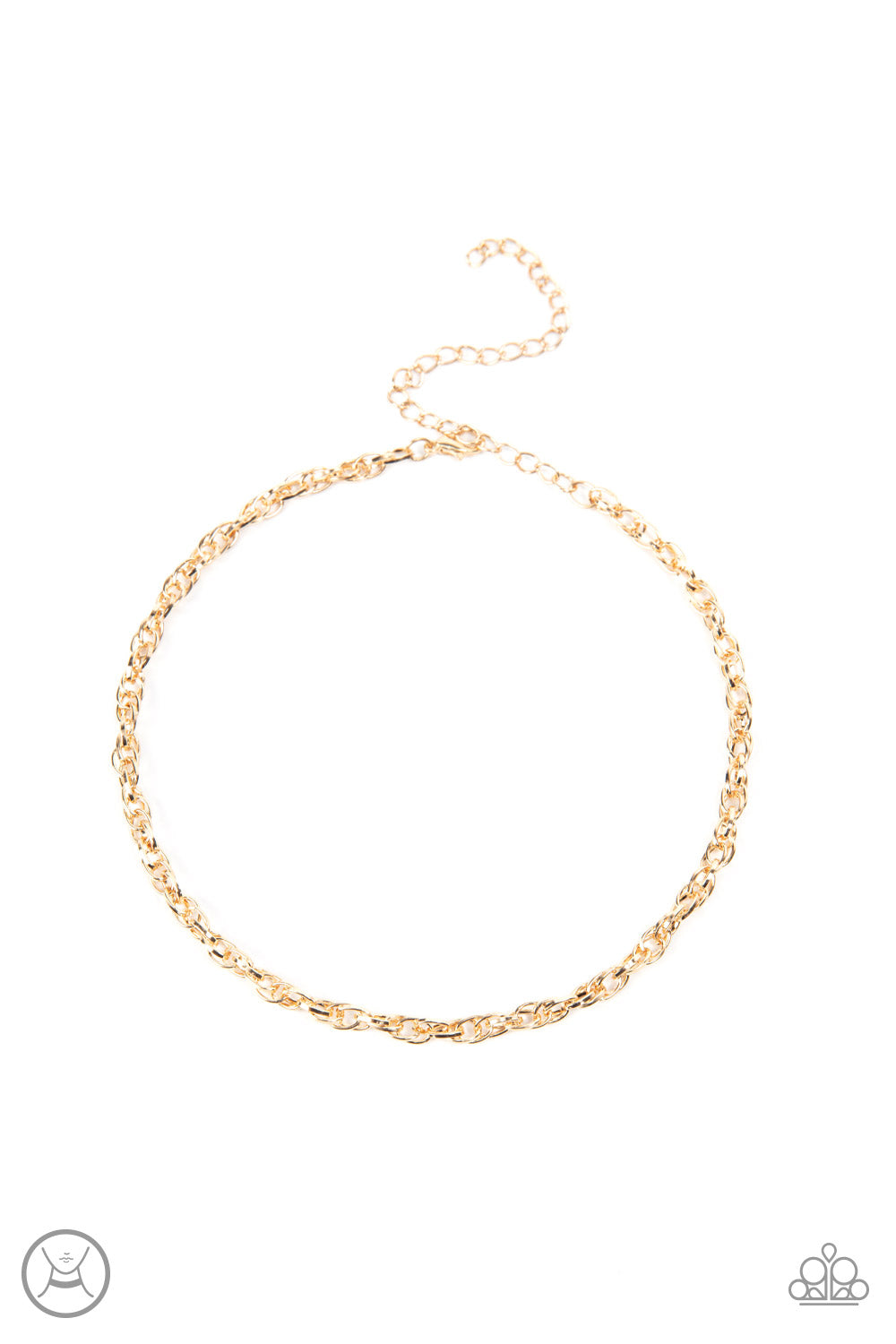 Urban Underdog - Gold Choker Necklace