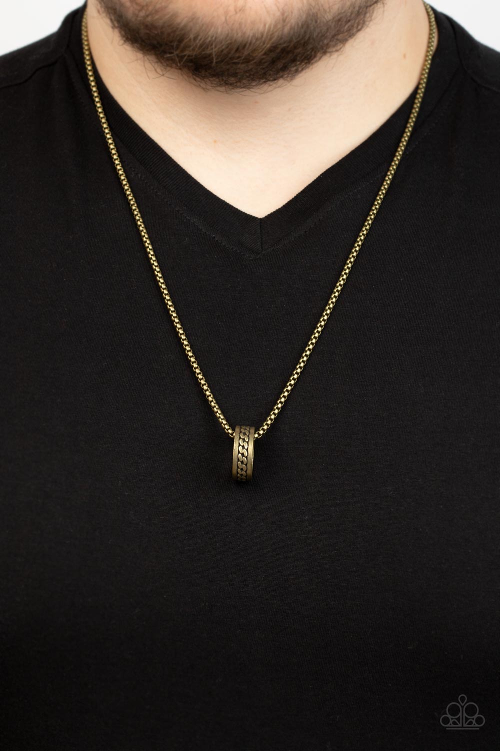 Emotion Potion - Brass Necklace