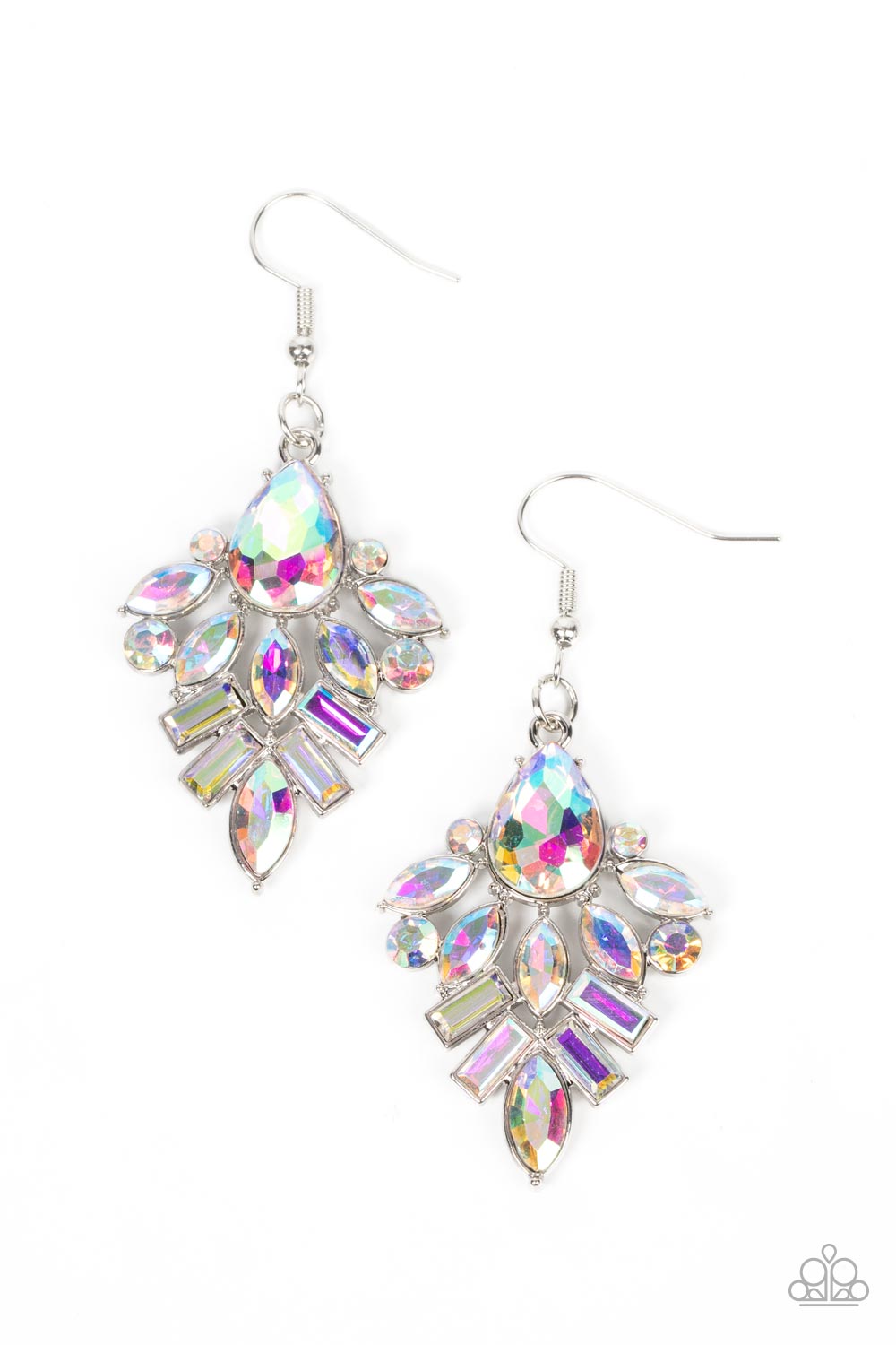 Stellar-escent Elegance - Multi Earrings