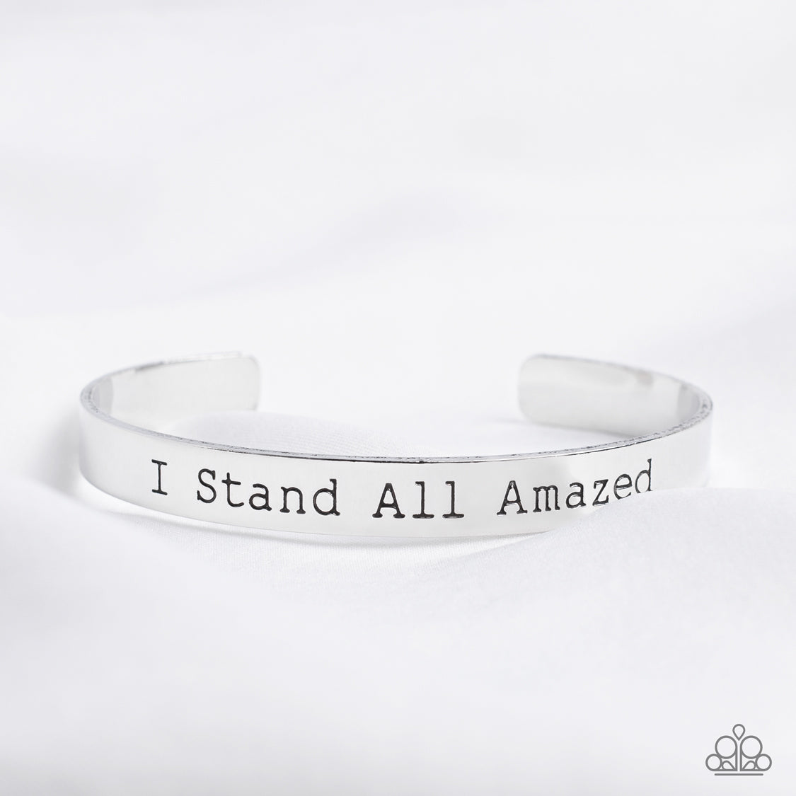 I Stand All Amazed - Silver Bracelet