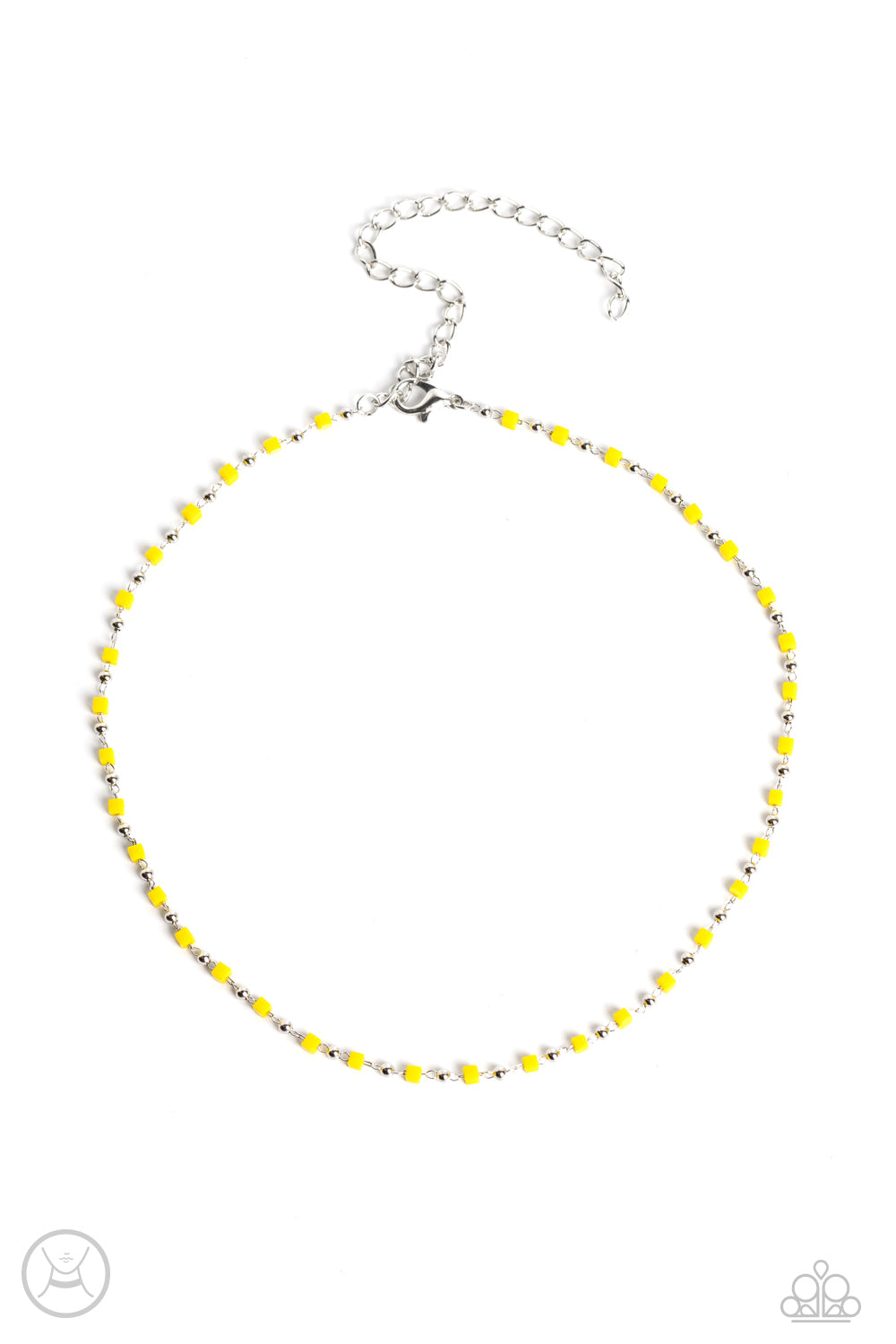 Neon Lights - Yellow Necklace