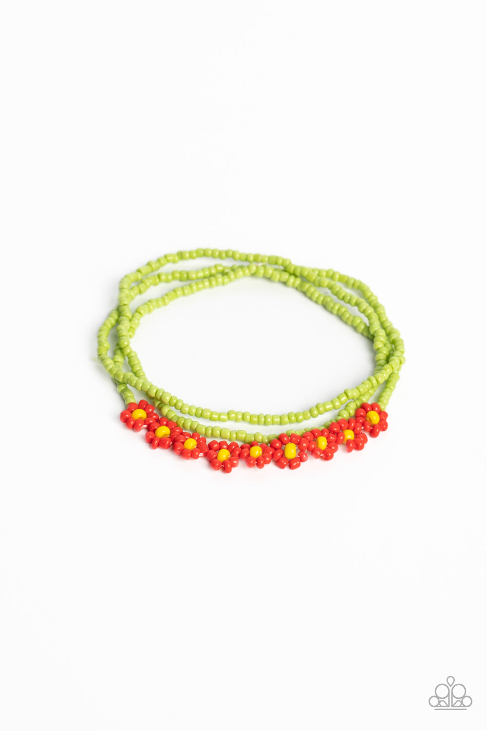 Buzzworthy Botanicals - Red Green Bracelet