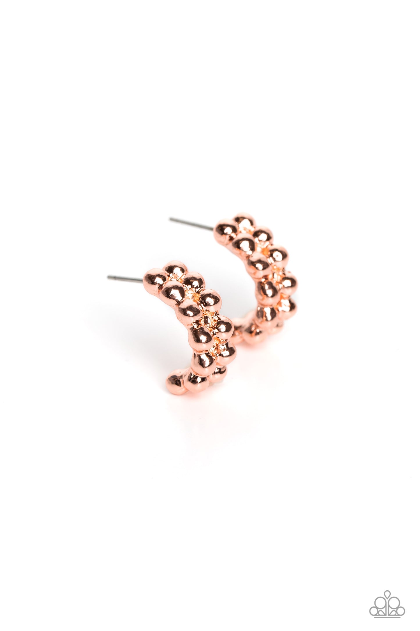 Bubbling Beauty - Copper Earrings