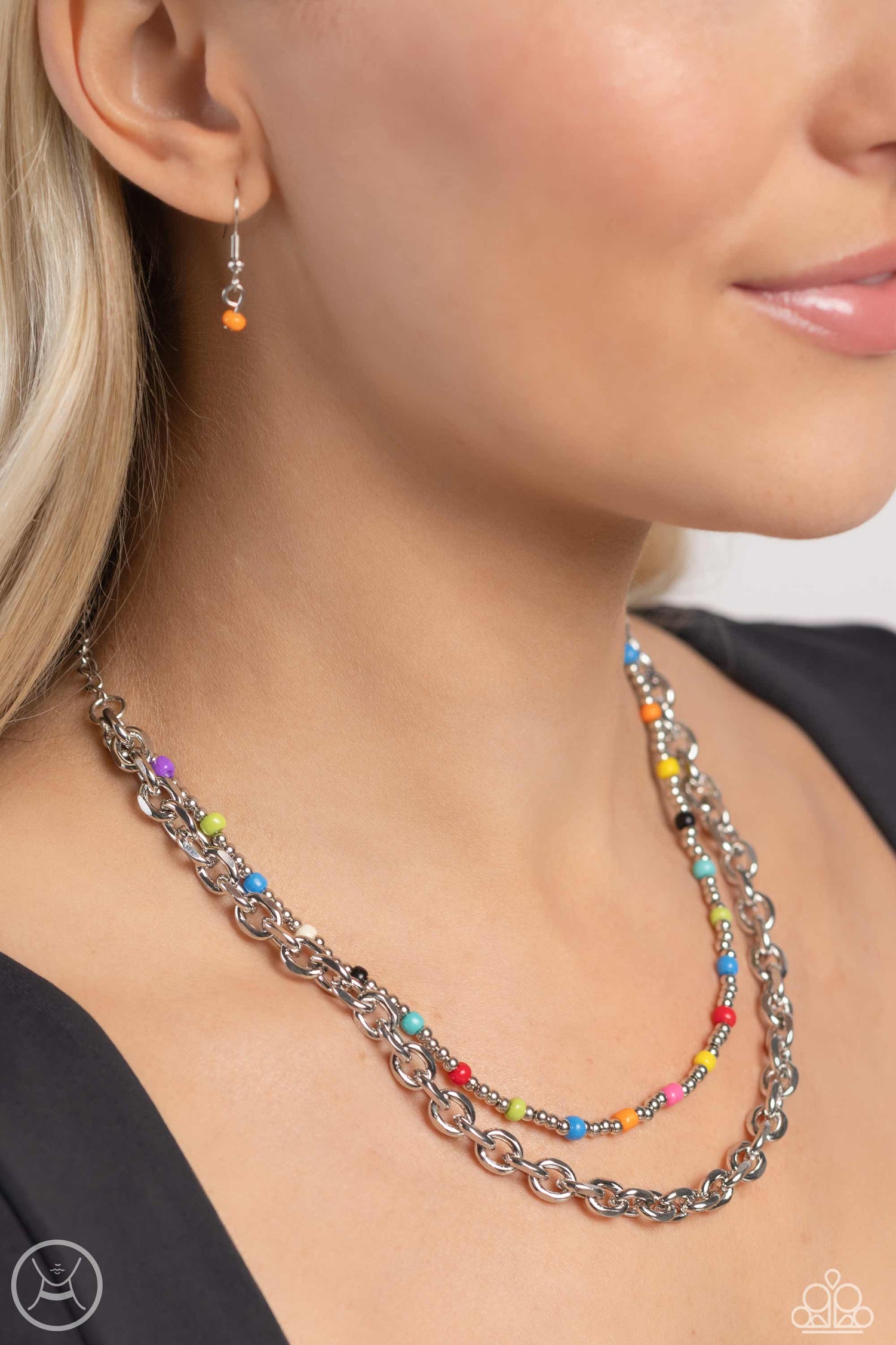 A Pop of Color - Multi Necklace