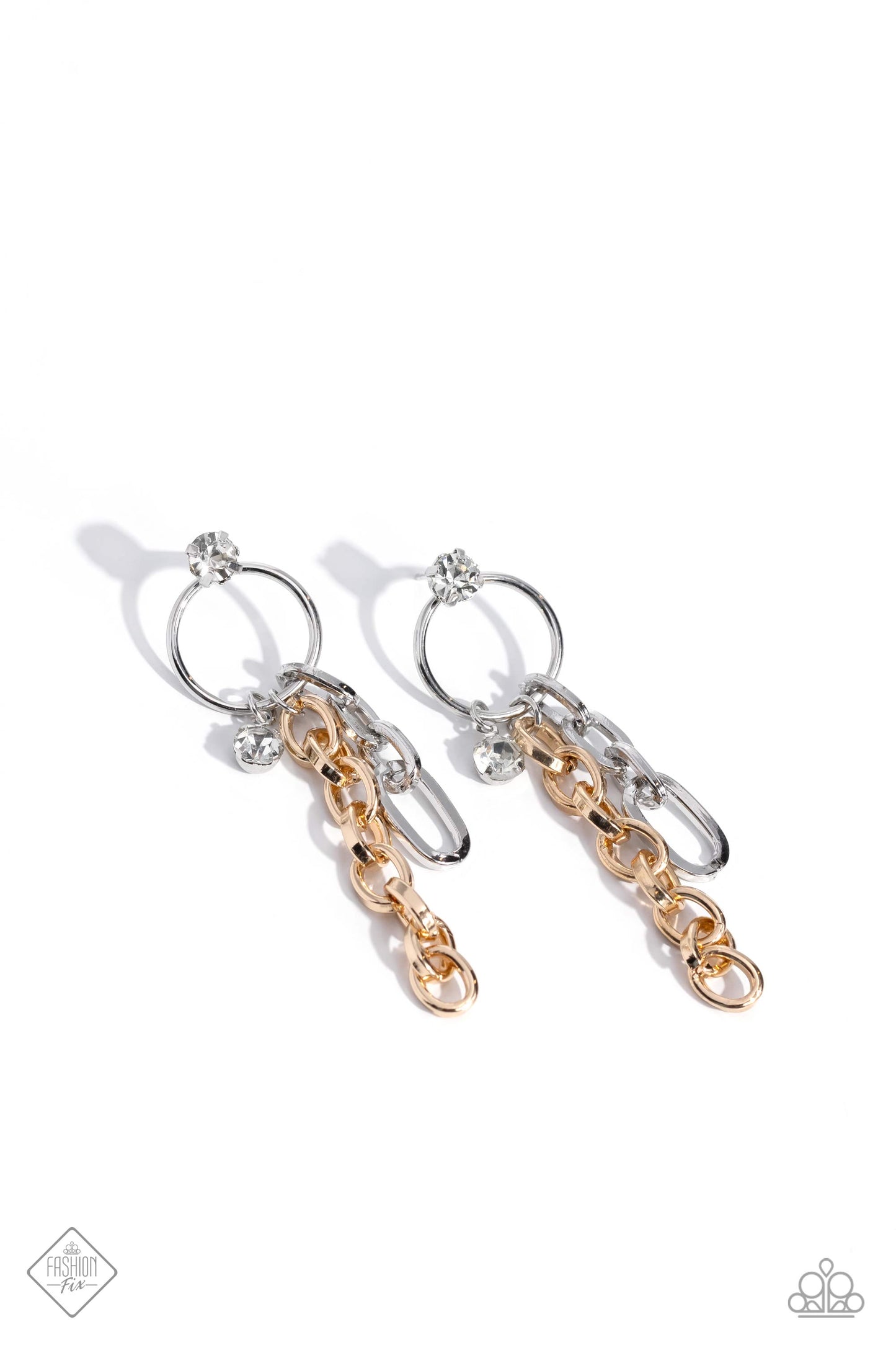 Two-Tone Trendsetter - Multi Earrings